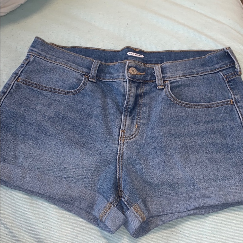 Denim shorts